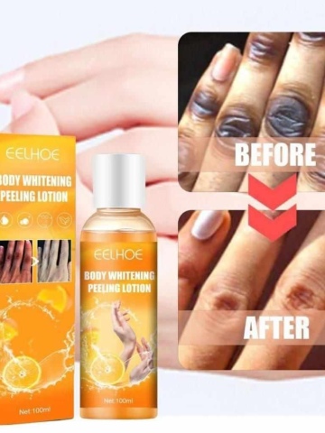 Body Whitening Peeling Lotion