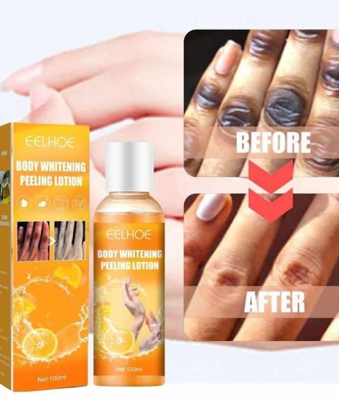 Body Whitening Peeling Lotion
