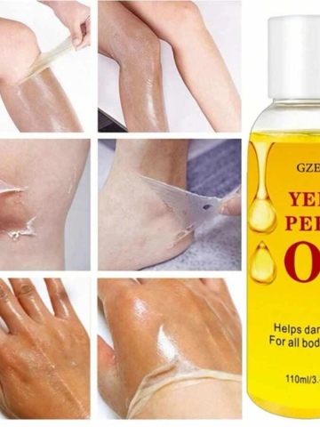 Yellow Peeling Oil